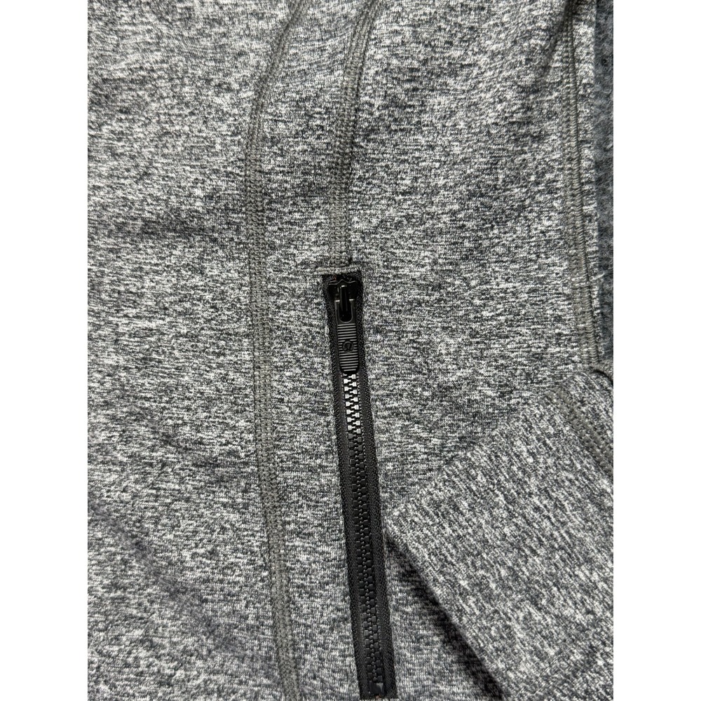 Lululemon Define Jacket 6 Heathered Black White Full Zip Luon Athleisure Sporty - Picture 4 of 7